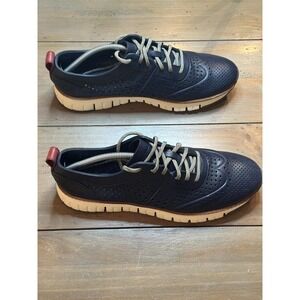 Cole Haan Zerogrand Shoes Mens Size 11.5 Oxford Perforated Leather Sneakers
